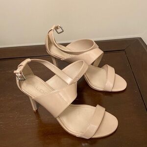Aldo Heels, Beige, Size 8